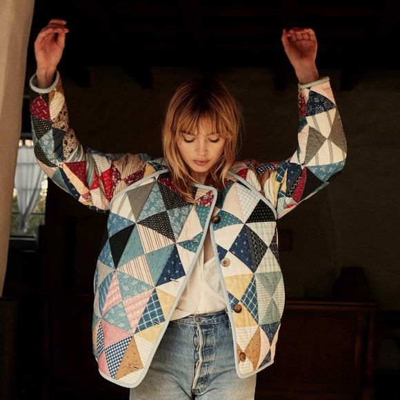 💋Dôen‘Sedona’ Quilted Jacket EUC XS/S Last Chance💋 - Picture 6 of 15